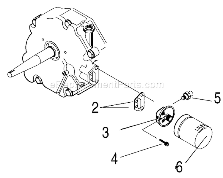 Page F Diagram and Parts List for 0567-3  Briggs and Stratton Generator
